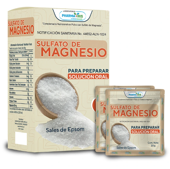 Sulfato de magnesio sobres